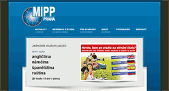 Desktop Screenshot of mipp.cz